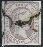 [Queen Isabella II - Looking Right, type D2]