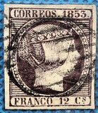 [Queen Isabella II - Looking Right, type H2]