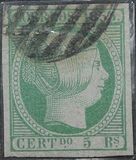 [Queen Isabella II - Looking Right, type I1]