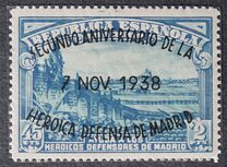 [The Second Anniversary of the Defense of Madrid - Issue of 1936, type IL]