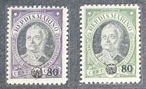 [Antonio Onofri - No. 127-128 Surcharged, Tüüp BO]