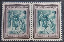 [No.379-381 Surcharged, Typ DU10]