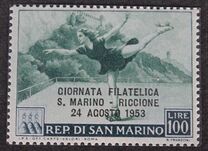 [Stamp Day San Marino - Riccione, type GR]