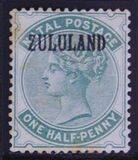 [Natal Postage Stamp No. 47 Overprinted "ZULULAND", type A]