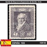 [The 100th Anniversary of the Death of Francisco de Goya, 1746-1828 - Inscription "1828 - GOYA - 1928", Tip CN1]