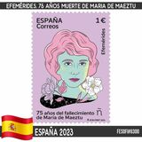 [The 75th Anniversary of the Death of Maria de Maeztu, 1881-1948, tip HLY]