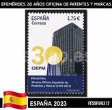 [The 30th Anniversary of the Spanish Patent and Trademark Office, Typ HMI]