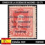 [The 55th Conference of the League of Nations, Madrid, type CG6]
