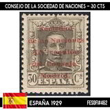 [The 55th Conference of the League of Nations, Madrid, type CG7]