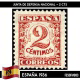 [Numerals & City Pictures - Inscription ESPANA CORREOS, type KC1]