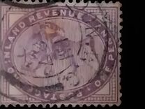 [Queen Victoria - Inscription "POSTAGE AND INLAND REVENUE", ประเภท AI2]