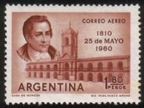 [Airmail - The 150th Anniversary of the May Revolution, tyyppi RH]