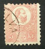 [King Franz Joseph  - Lithographed, प्रकार A3]