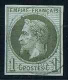 [Emperor Napoleon III - Colored Paper, type B]