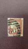 [Queen Victoria - Colored Control Letters in Corners, type I]