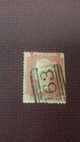 [Queen Victoria - Colored Control Letters in Corners, type I]