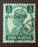 [India Postage Stamps Overprinted "PAKISTAN" in Small, 유형 A]