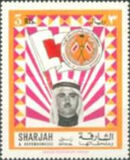 [Airmail - Sheikh Khalid, Flags, and Coat of Arms, type NG]