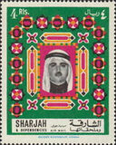 [Airmail - Sheikh Khalid, Flags, and Coat of Arms, type NH]