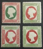[Queen Victoria - Portrait in White Square, type C]