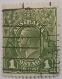 [King George V - Different Watermark, type B20]