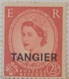 [Queen Elizabeth II - Great Britain Postage Stamps Overprinted "TANGIER", 類型 P4]