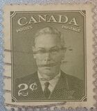 [King George VI - Inscription: "POSTES POSTAGE", tip EK1]