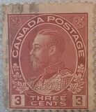 [King George V in Admiral Uniform - New Colors and Values, type AD10]