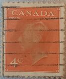 [King George VI - Inscription: "POSTES POSTAGE", tip EM1]