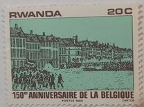 [The 150th Anniversary of Belgian Independence, type AIE]