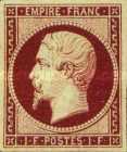 [Emperor Napoléon III - Inscription: "EMPIRE FRANC", प्रकार C9]