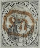 [George Washington - Inscription: "CITY DESPATCH POST", type A]