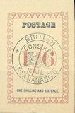 [Inscription: "BRITISH CONSULAR MAIL", type B10]