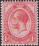 [Re George V  - Filigrana: Testa di antilope - Stampatore: De La Rue & Co. Ltd., Scrivi B4]