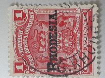 [Overprinted "RHODESIA.", Tipi K9]