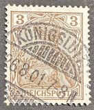 [Germania - Inscription "REICHSPOST", type J1]