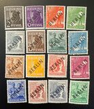 [BERLIN in Black Overprint on "Allied Occupation Zone" Stamps, Typ A]