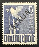 [BERLIN in Black Overprint on "Allied Occupation Zone" Stamps, type A19]