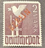 [BERLIN in Red Overprint on "Allied Occupation Zone" Stamps, 类型 B13]