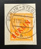 [BERLIN in Red Overprint on "Allied Occupation Zone" Stamps, 类型 B6]