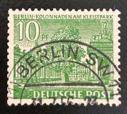 [BERLIN in Black Overprint on "Allied Occupation Zone" Stamps, type A3]