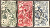 [The 25th Anniversary of the Universal Postal Union - U.P.U., type N]