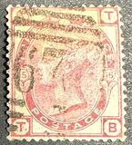[Queen Victoria - Colored Control Numbers in Corners, tip W]