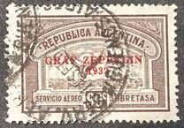 [The Second South American Route of the Graf Zeppelin Airship - Overprinted "GRAF - ZEPPELIN - 1932", type DQ2]