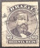 [Emperor Dom Pedro - Rouletted, type H2]