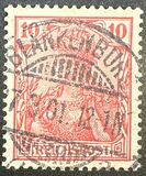 [Germania - Inscription "REICHSPOST", Tipi J4]