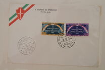 [The 4th Anniversary of NATO - Italy Postage Stamps Overprinted "AMG - FTT", වර්ගය CN]