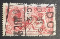 [King George V - No.141-143 With New Drawing, тип CC8]