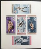 [I.G.Y. - Issues of 1958 Overprinted "Globe and ANO GEOFISICO INTERNACIONAL 1957-1958" and Surcharged +5c, Tip KB1]