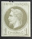 [Emperor Napoleon III - Colored Paper, type B]
